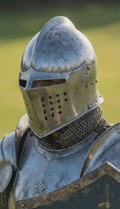 Armure complète en acier de chevalier médiéval, fabriquée à la main, pour costume de guerrier, bouclier, reconstitution historique et exposition - Product Image 5
