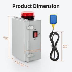 เครื่องตรวจจับการรั่วไหลของน้ำในห้องใต้ดินระบบ<span class=keywords><strong>ปั๊ม</strong></span>บ่อน้ำเครื่องตรวจจับระ<span class=keywords><strong>ด</strong></span>ับน้ำที่ไหลออกมา<span class=keywords><strong>ด</strong></span>ัง110dB - Product Image 2