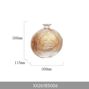 Diffuseur d'aromathérapie en verre soufflé à la main, or <span class=keywords><strong>champagne</strong></span>, style artistique, objet décoratif pour centre de table, idéal pour palais, hôtels et mariages - Product Image 6