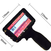 Imprimante jet d'encre portable Amark nouvelle génération avec support convoyeur pour la date d'expiration et les codes de lot, usage industriel