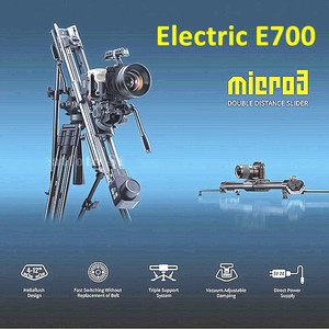 Zeapon моторизованная Micro <span class=keywords><strong>3</strong></span> M500 E500 M700 E700 M1000 E1000 электрическая камера слайдер портативное расстояние для путешествий 59 см/21,2 дюйма 4,5 кг - Product Image 2