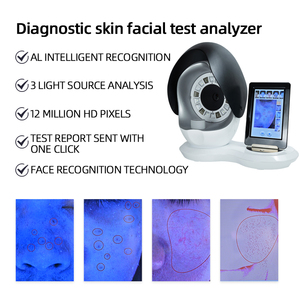 Analyseur de peau professionnel AI 3D, scanner facial, caméra HD 12 millions de pixels, équipement de diagnostic cutané - Product Image 2