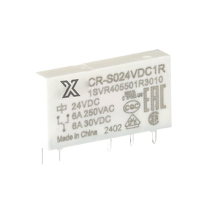 รีเลย์อินเทอร์เฟซ CR-S024VDC1R แบบเสียบปลั๊กบางเฉียบ ใช้งานร่วมกับระบบควบคุมเช่น PLC - Product Image 1