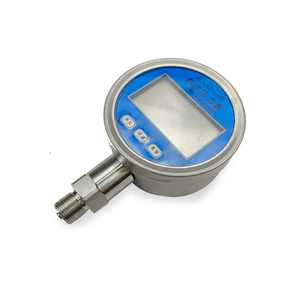 डिजिटल दबाव गेज 0-0.1mpa 0-0.16mpa 0-0.25mpa m20 * 1.5 वायु गैस का तेल वैक्यूम रेडियल बुद्धिमान मैनोमीटर - Product Image 4