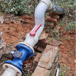 Débitmètre d'eau et d'huile pour irrigation DN200-DN500, RS485, OCT, 4-20mA, à pince, IP68, double canal, en laiton, ultrasonique, haute précision - Product Image 4