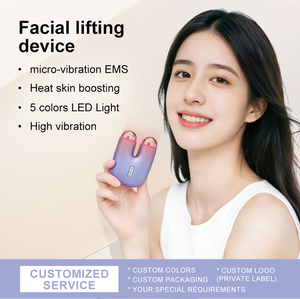 Nouveautés : <span class=keywords><strong>Appareil</strong></span> de beauté pour le visage, lifting, raffermissement de la peau, micro-courant chauffant, mini-<span class=keywords><strong>appareil</strong></span> de tonification de la peau du visage - Product Image 5