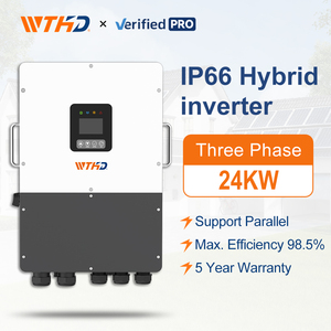 ระบบไฮบริดพลังงานแสงอาทิตย์ IP65 แรงดันต่ำ สามเฟส 24 กิโลวัตต์ 220V 230V 240V 24000W 24KVA รองรับการเชื่อมต่อแบบขนาน - Product Image 4