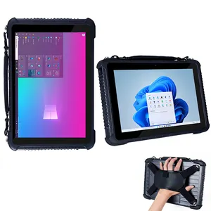 GENZO 8GB RAM 10 inch Rugged windows tablet industrial with RJ45 Ethernet port and RS232 FHD 10 inch rugged windows tablet p