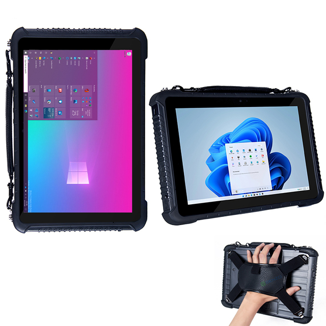 GENZO 8GB RAM 10 Inch Rugged windows Tablet Industrial with RJ45 Ethernet Port and RS232 FHD 10 Inch Rugged windows Tablet Pc