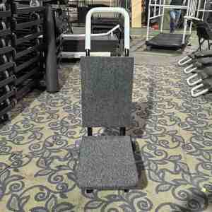 סגולות צבע אפור כיסא טרולי לסחוב את כיסא הסעודה - Product Image 2