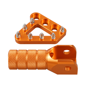 NICECNC Pedale Freno con Piastra di Appoggio e Leva del Cambio per <span class=keywords><strong>KTM</strong></span> <span class=keywords><strong>690</strong></span> SMC <span class=keywords><strong>ENDURO</strong></span> DUKE <span class=keywords><strong>2008</strong></span>-2009 <span class=keywords><strong>690</strong></span> SUPERMOTO <span class=keywords><strong>2008</strong></span> - Product Image 2