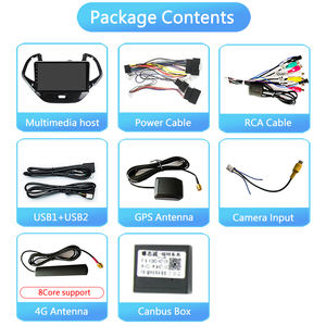 Autoradio Android 9 Pollici per Ford <span class=keywords><strong>Figo</strong></span> 2015-2018, Lettore DVD Multimediale, Navigazione GPS, Video, Radio, IPS, Play Store, Wireless - Product Image 3