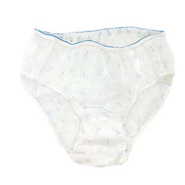 Disposable Panty Women Breathable Panties Underwear Thongs Disposable Women Underwear Spa Ladies Disposable Underwear