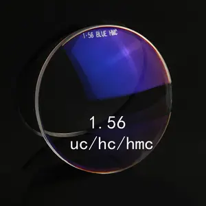 HONGCHEN中国光学レンズ1.4991.50光学レンズメガネレンズcr 39 hc hmc emiメガネレンズ