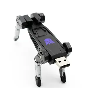 사용자 정의 로고 펜 USB 스틱 플래시 드라이브 로봇 개 레이싱 카 변형 8Gb 16Gb 32Gb 2.0 3.0 독특한 선물