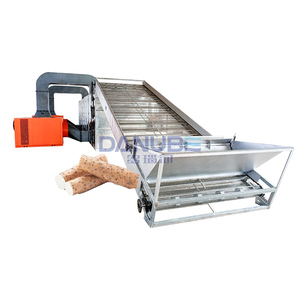 PLC Controlled Adjusted Machine <b>Working</b> Speed Yam Drying Machine Stainless Steel Mesh <b>Belt</b> Dryer Automatic Fruit Dryer - Product Image 1