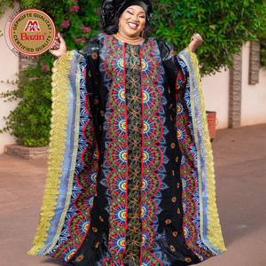 Robes de Soirée Indiennes de Qualité Supérieure <span class=keywords><strong>2022</strong></span> pour Femmes, Robes Quotidiennes Grande Taille, Robes de Mariage et de Fête Dashiki Tendance - Product Image 1