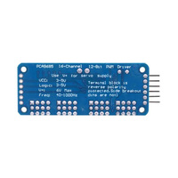 PCA9685PW 16 canales 12-bit PWM/Servo interfaz de Driver-I2C módulo PCA9685