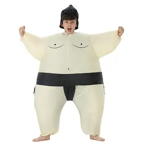 SALUT prix Enfants Gonflables Sumo Costumes de Lutte Costume D'halloween/costumes de sumo pour cosplay