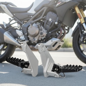 Accesorios para Motocicleta JIFU, Reposapiés Traseros Plegables de Aleación de Aluminio, Impermeables, para Pasajero - Product Image 3