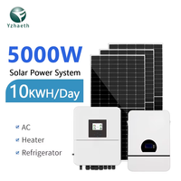 Invertisseur solaire hybride empilable IP65 10-20kW hors réseau, système énergétique tout-en-un pour toit de maison avec batterie LiFePO4, garantie 10 ans