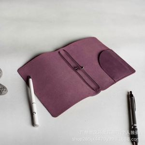 A5 PU Loose-leaf Notebook Waterproof Cover Business New Design Office Binder Enterprise Customized LOGO Festival <b>Gift</b> - Product Image 3