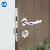Cylindre de porte à double verrouillage en laiton à 6 goupilles, profil européen haute sécurité, 60/65/70/80 mm, clé maîtresse
