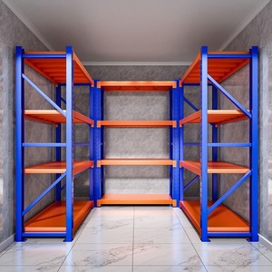 Étagère de stockage d'entrepôt express réglable en acier, rayonnage sélectif pour <span class=keywords><strong>palettes</strong></span> avec protection anticorrosion - Product Image 6