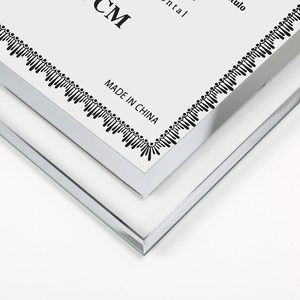 Cadre <span class=keywords><strong>photo</strong></span> <span class=keywords><strong>en</strong></span> <span class=keywords><strong>verre</strong></span> 5x7 <span class=keywords><strong>en</strong></span> gros, vente chaude, simple et élégant, pour afficher des images horizontales ou verticales sur table - Product Image 3