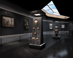 Bảo tàng cấp hiển thị Di Sản bảo tồn tủ kính cường lực & trường hợp triển lãm kim loại OEM/bán buôn có sẵn - Product Image 1