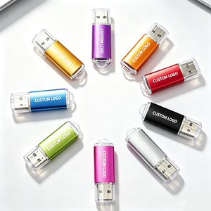 แฟลชไดรฟ์ USB โลหะขนาดเล็ก <span class=keywords><strong>ราคา</strong></span>ถูก สลักโลโก้ฟรี ความเร็วสูง 2.0 ความจุ 8GB <span class=keywords><strong>16GB</strong></span> 32GB 64GB - Product Image 1