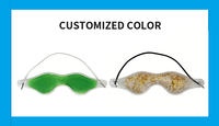 Patch de repos pour les yeux en gel souple élastique or brillant, rafraîchissant et relaxant, avec logo personnalisé OEM, compresse froide et chaude anti-rides