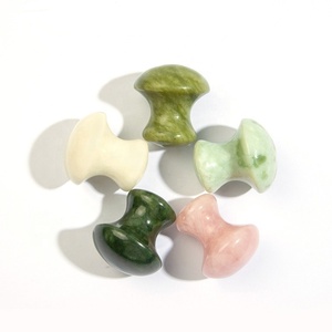 Skin Care Natural <strong>Jade</strong> Massage <strong>Pink</strong> Crystal <strong>Stone</strong> Rose Quartz Mushroom Gua Sha Tool Gouache Scraper - Product Image 3