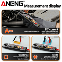ANENG PN130 Multimeter Digital Portabel Cerdas 4000 Counts untuk Pengujian Tegangan Arus AC/DC dan Resistansi