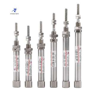 أسطوانة هوائية طراز Xingchen SMC <span class=keywords><strong>CJ2</strong></span> _ حجم تجويف صغير _ OEM متوفرة - Product Image 2