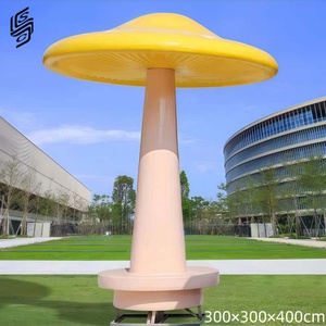 Large Resin <strong>Mushroom</strong> Seat Sculpture Garden <strong>Mushroom</strong> Sculpture <strong>for</strong> Park <strong>Decoration</strong> - Product Image 6
