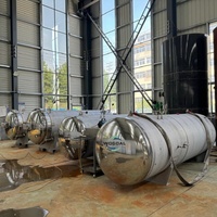 Machines de stérilisation industrielle (autoclaves) pour sachets de thon, conserves de fruits de mer, repas prêts à consommer