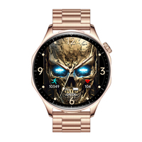 Audífonos TWS con Pantalla AMOLED y Diseño Oculto con Tapa Abatible T98 HIFI 9D, Auriculares para Reloj Inteligente