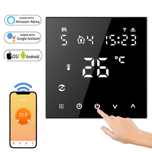 Bộ Điều Nhiệt Nhiệt WIFI Thông Minh HY607 Của Nhà Máy OEM Màn Hình Kỹ Thuật Số Có Thể Lập Trình 5 + 2 Màn Hình Cảm Ứng - Product Image 1