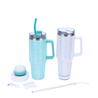 GZYSL Speaker 40oz terbaru Tumbler berlian imitasi 20oz Speaker Bluetooth lapisan bubuk Tumbler sublimasi botol air nirkabel
