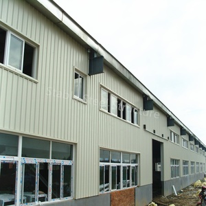 Cobertizo prefabricado de granero con estructura de acero prefabricada de <span class=keywords><strong>Avicola</strong></span> de diseño libre - Product Image 1