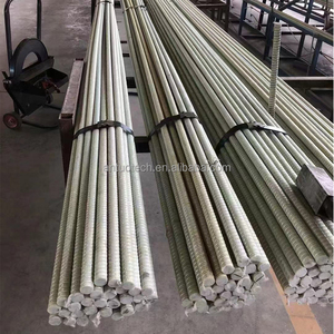 เหล็กเส้นไฟเบอร์กลาสแบบพูลทรูชั่น <span class=keywords><strong>GFRP</strong></span> เหล็กเส้นเสริมแรงโพลิเมอร์ เหล็กเส้นใยแก้วพร้อมสลักเกลียวสำหรับงานก่อสร้างคอนกรีต - Product Image 5