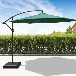 <span class=keywords><strong>Sombrilla</strong></span> de Patio Impermeable de Hierro Reforzado Tipo Cantilever Sin Volantes, Uso Comercial <span class=keywords><strong>para</strong></span> Hoteles, Parasol de Jardín con Poste <span class=keywords><strong>Lateral</strong></span> Desplazado Tipo Banana - Product Image 1