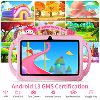 Tablette Android OEM 7 pouces, tablettes éducatives pour étudiants, Android 13, 4 Go de RAM + 32 Go de ROM, tablette 7 pouces pour enfants