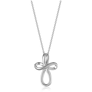 Collar con Colgante de Bucle Mobius para Mujer, Estilo Vintage Minimalista, Joyería de Moda para Uso Diario - Product Image 2