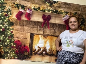 Quà Tặng Cây Giáng Sinh Lò Sưởi Gạch Cổ Điển Phông Nền Chụp Ảnh Cho Bé Gấu Teddy Phông Nền Chụp Ảnh <span class=keywords><strong>Studio</strong></span> Chụp Ảnh - Product Image 3