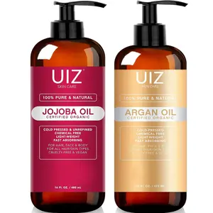 Özel etiket saç tırnak cilt yüz yüz vücut cilt bakımı masaj Jojoba & Argan yağı çok kullanımlı uçucu yağ