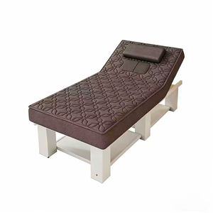 Table de beauté en latex, table de massage thaïlandaise pour salons de beauté, table de thérapie personnalisée, table pour extensions de cils de 90, 100 et 120 cm de large - Product Image 1