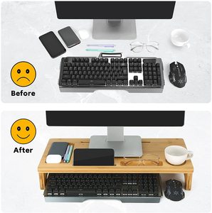 Подставка для монитора из натурального бамбука - Product Image 3