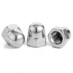 DIN1587 Stainless Steel 304 Acorn Nut Hex Head Domed Cap <b>Screw</b> Nut with Sizes M3 M4 <b>M5</b> M6 M12 M14 M16 M18 M20 M24 - Product Image 1